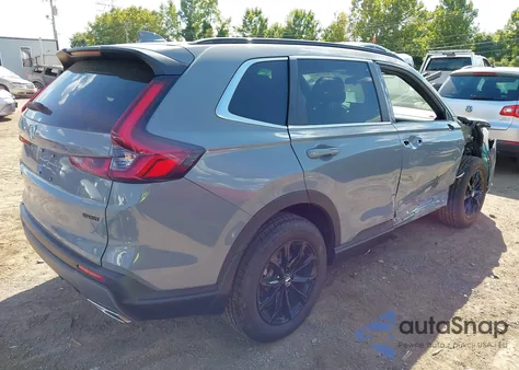 2025 Honda Cr-V Hybrid Sport from USA, damaged, VIN 7FARS6H59SE103060